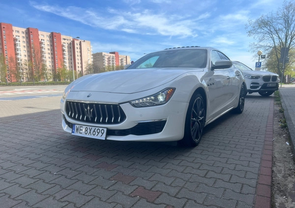 Maserati Ghibli cena 249000 przebieg: 20000, rok produkcji 2022 z Warszawa małe 92